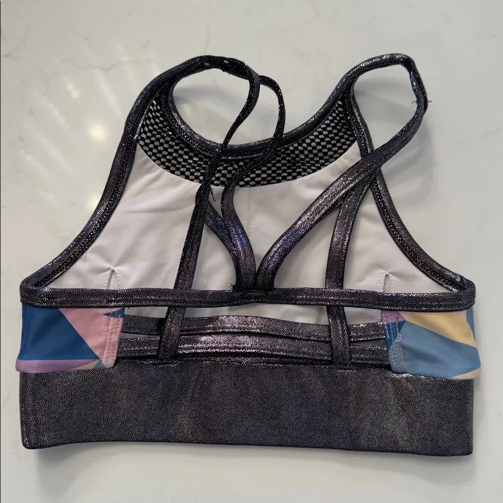 Rebel Rhinestone Sports Bra - Picture 2 of 3